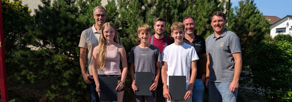 Preisverleihung Fischer Group Fach Technik 2026